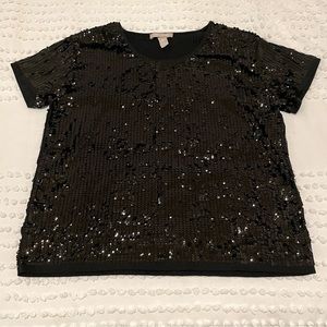 Banana Republic Sequin Top